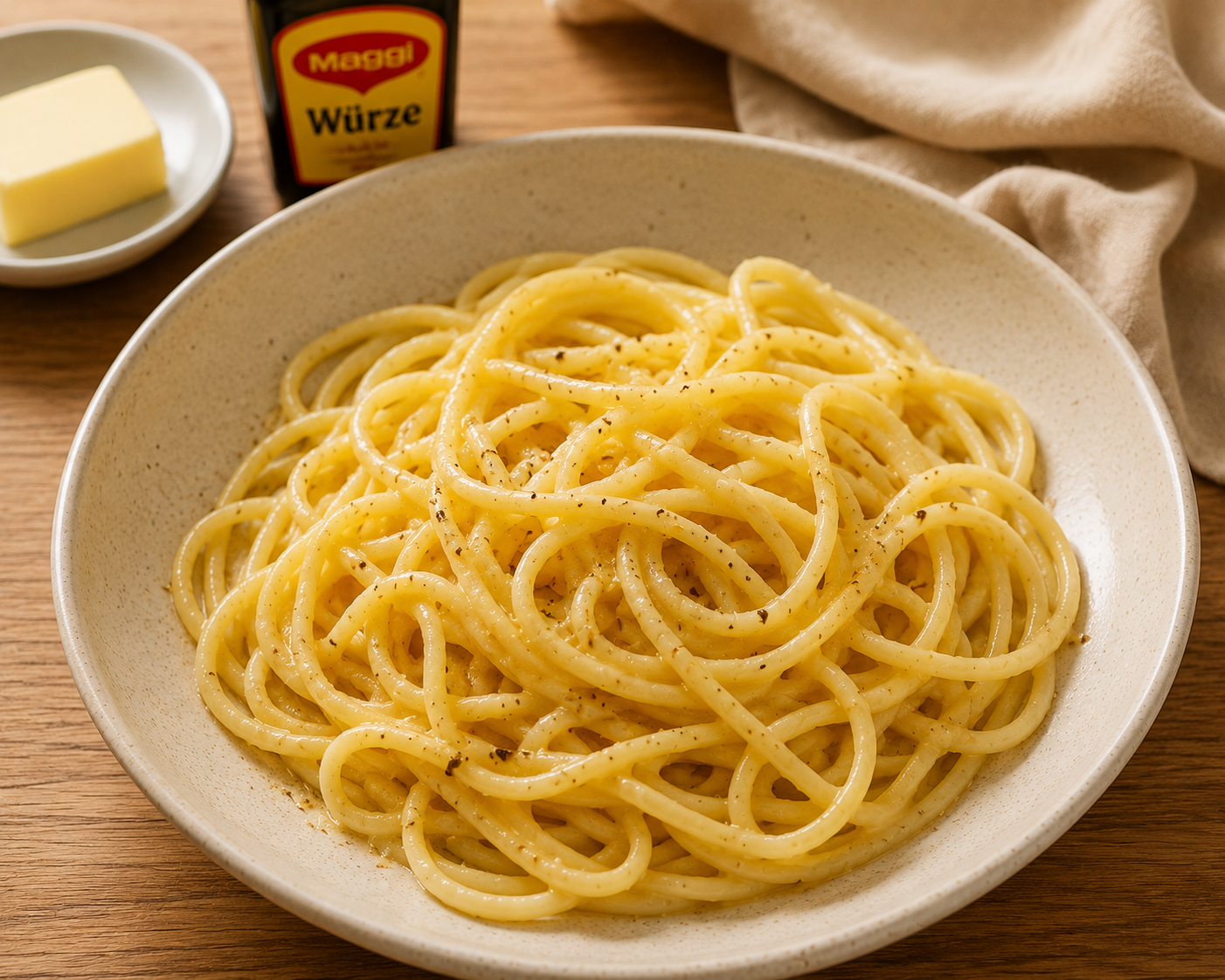 Mehr über den Artikel erfahren Käse-Pasta – schnell und vertraut